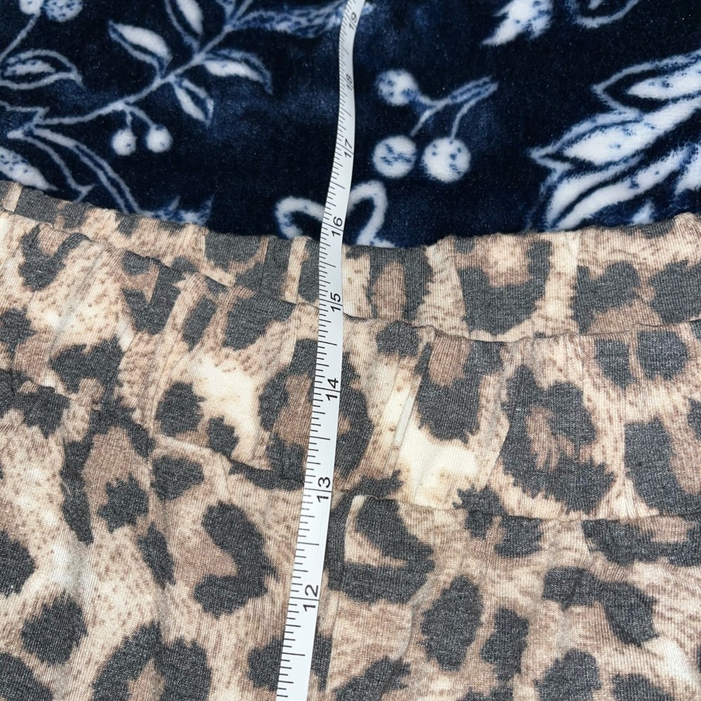 NEW! Zenana Hippie Harem Leopard Split Side Pants - Picture 15 of 16